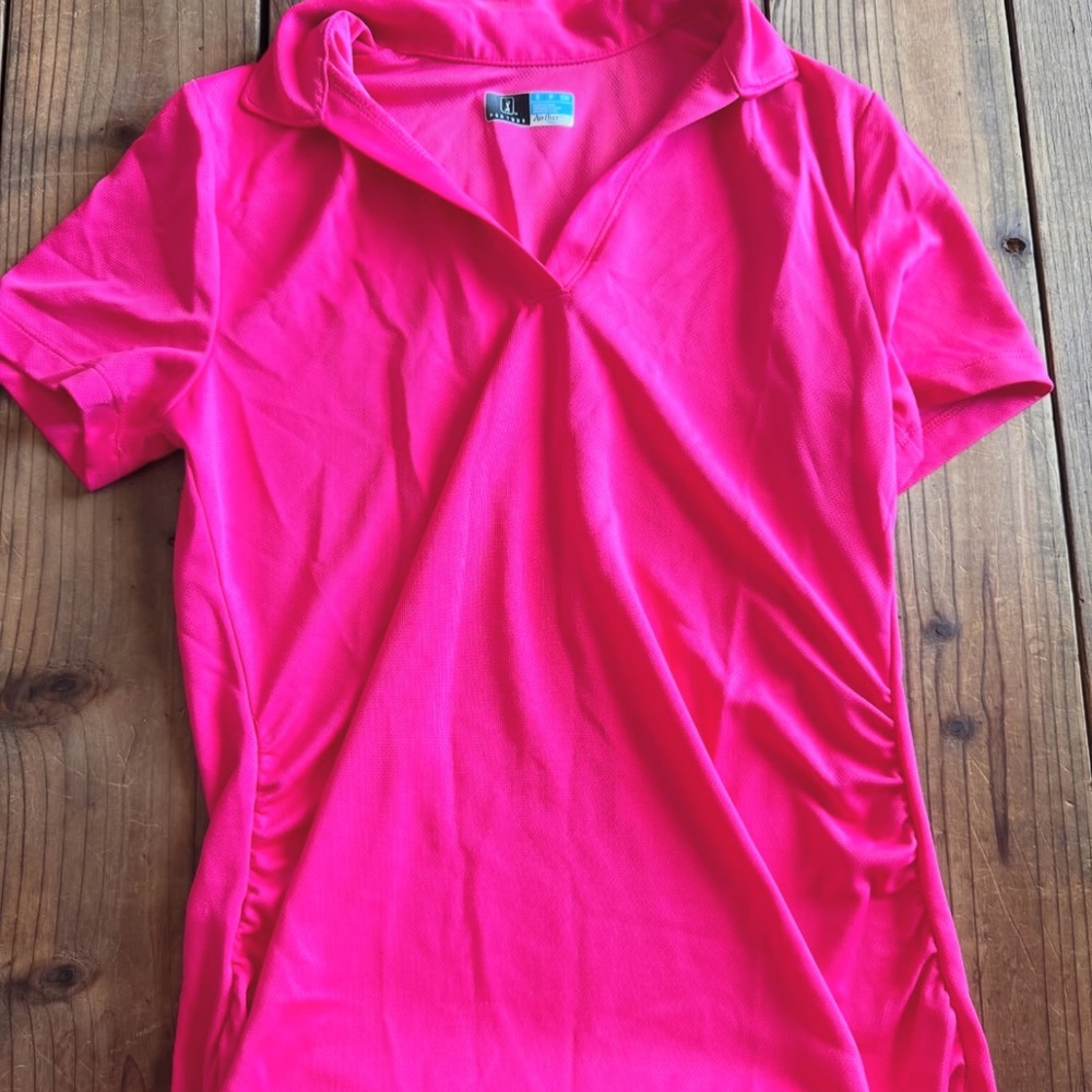 Bright Pink Polo Shirt